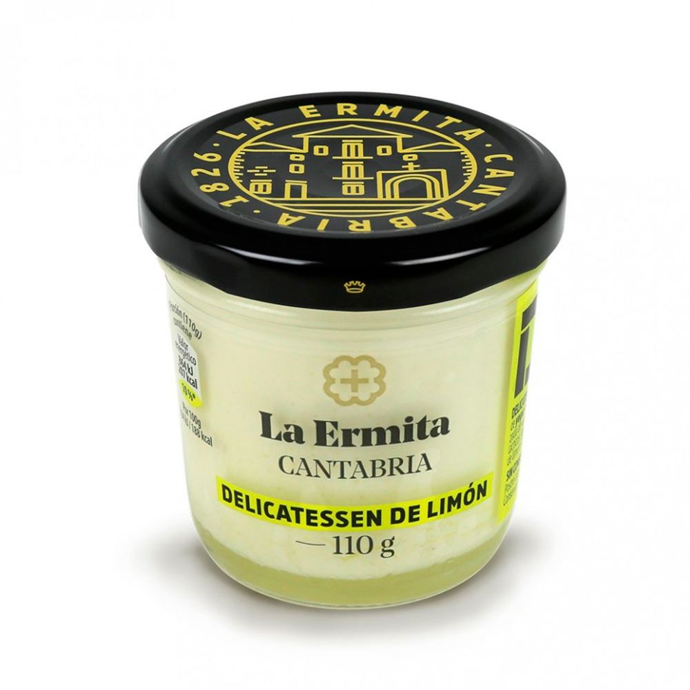Crema de limón delicatessen LA ERMITA.