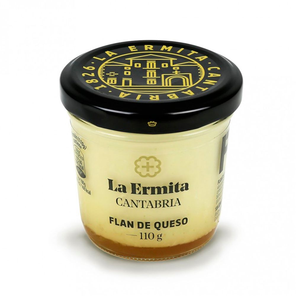 Flan de queso LA ERMITA.