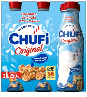 Horchata original CHUFI 3 x 250 ml.