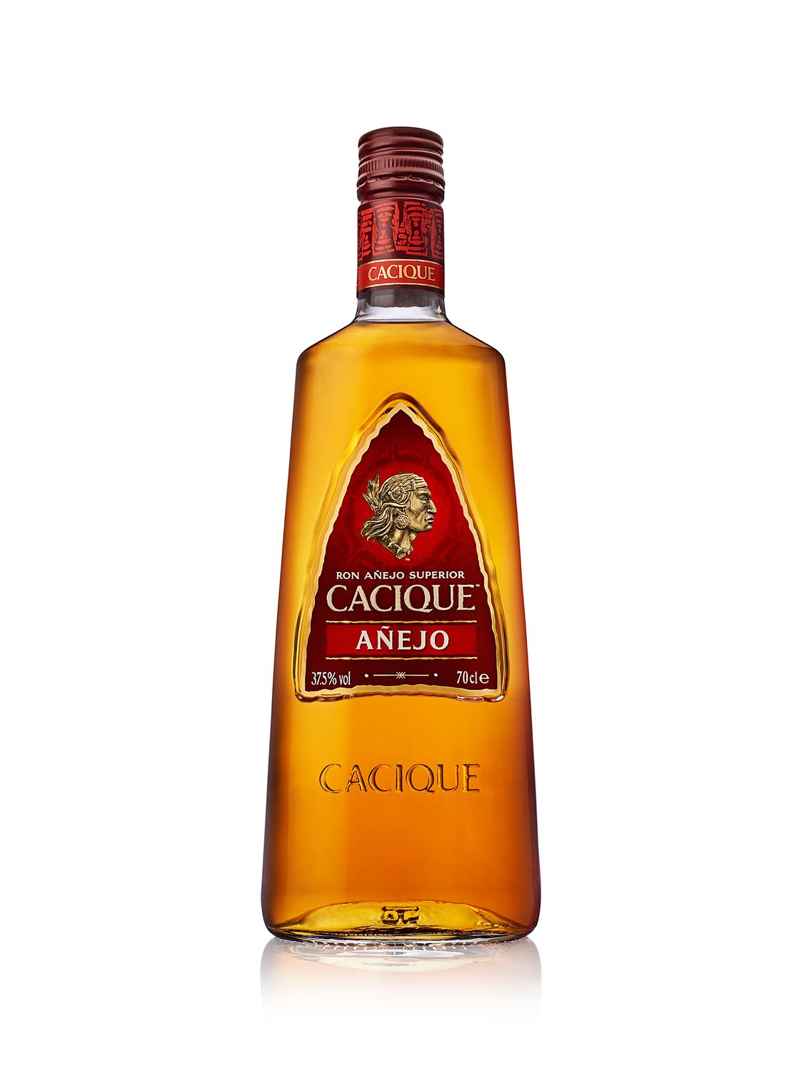 Ron añejo CACIQUE 70 cl.