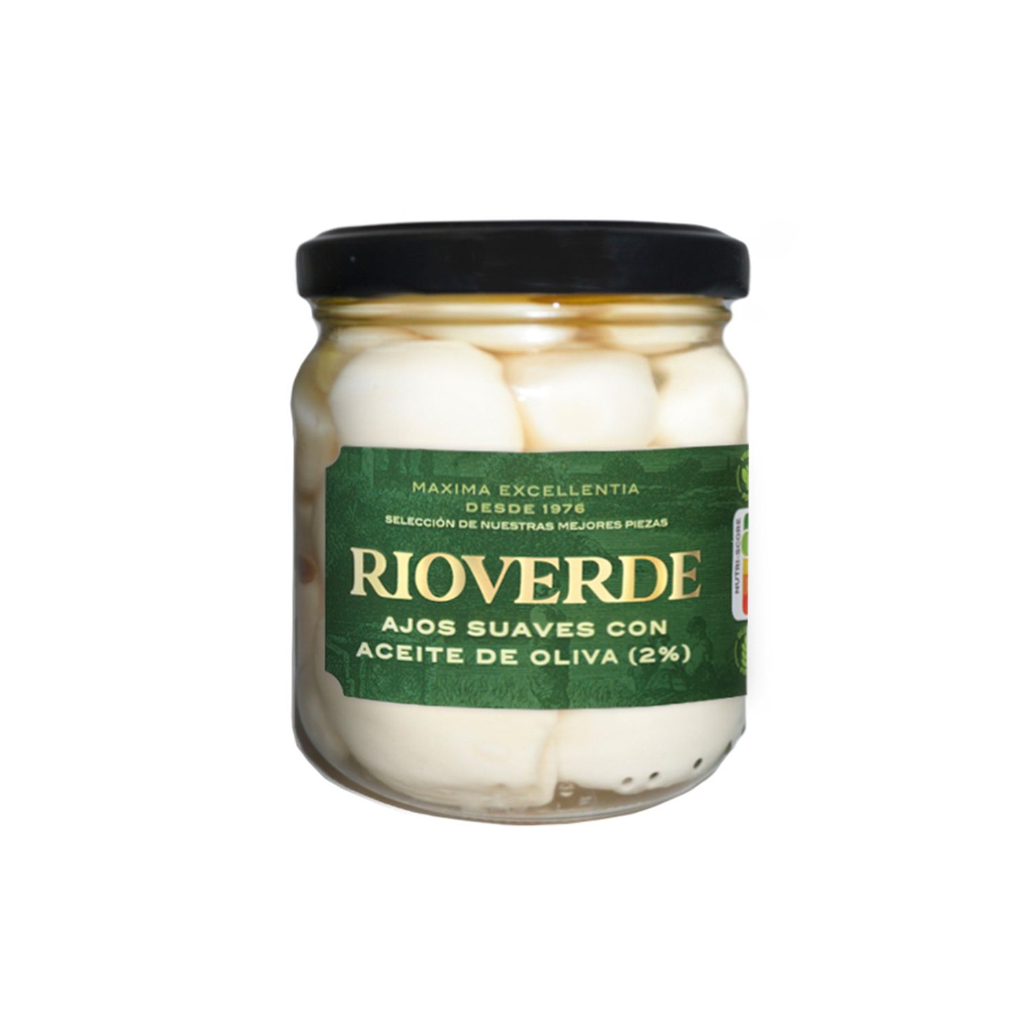 Ajos suaves con aceite de oliva 200 g.