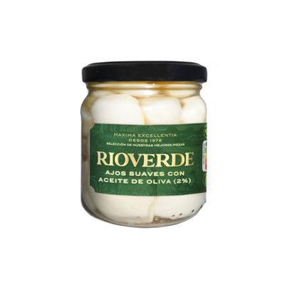 Ajos suaves con aceite de oliva 200 g.