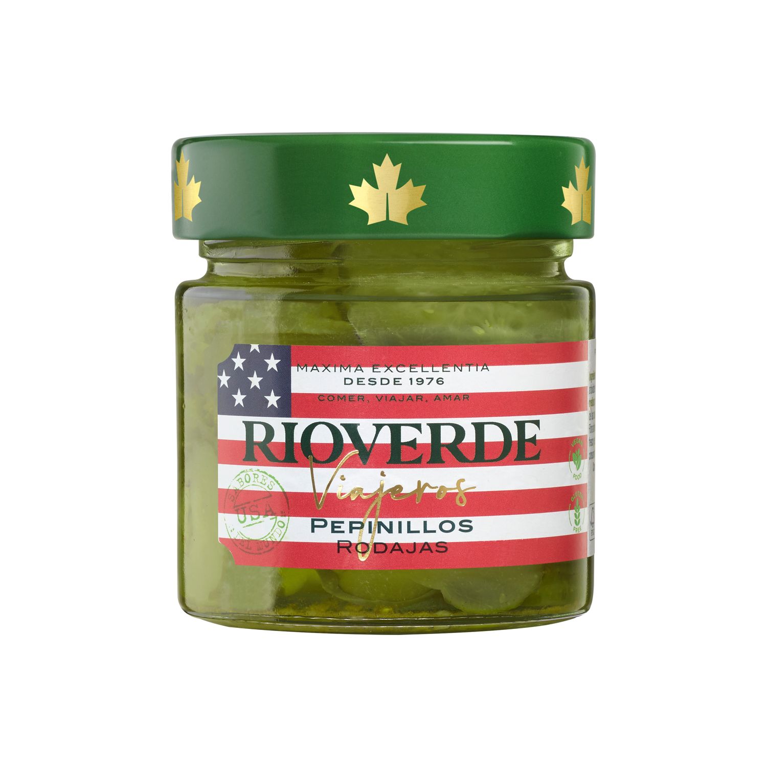Pepinillos en rodajas RIOVERDE 245 g.