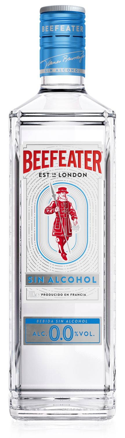 Ginebra sin alcohol 0% 0% BEEFEATER 70 cl.
