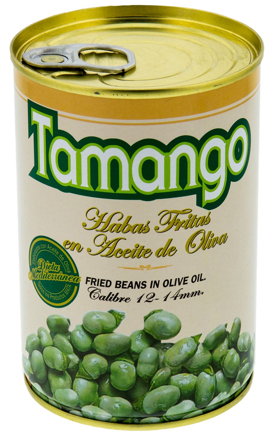 Habas fritas en aceite de oliva TAMANGO 420 g.