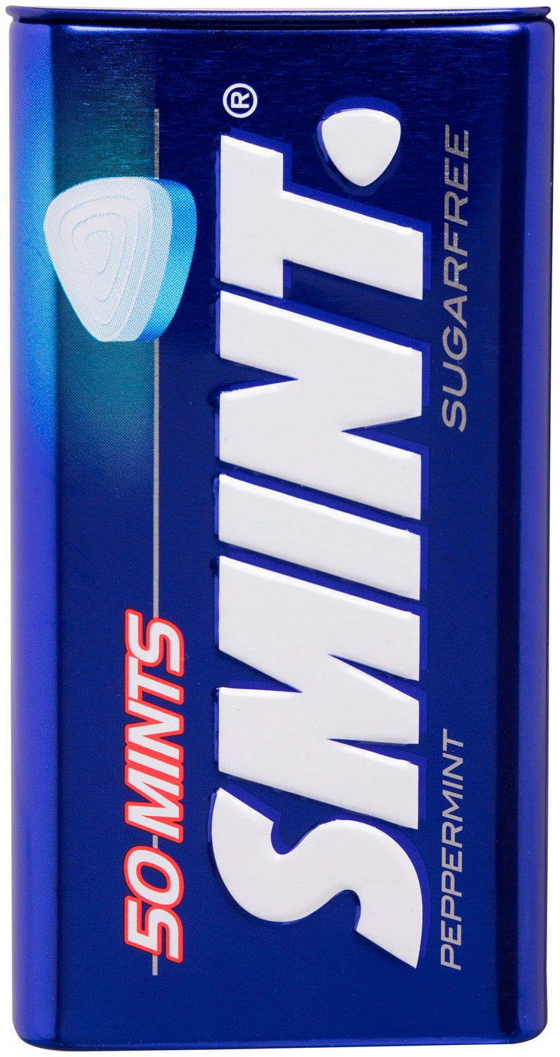 Caramelos de menta sin azúcar SMINT 50 uds. 35 g.