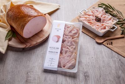 Pechuga de pavo artesana &quot;MITJANS&quot; 100 g.