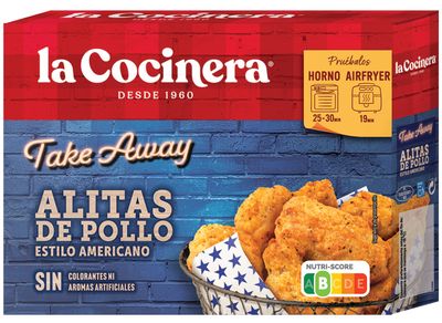Alitas de pollo LA COCINERA 400 g.