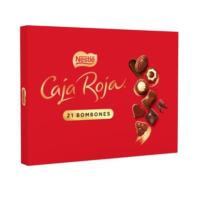Bombones CAJA ROJA  de NESTLÉ 198 g.