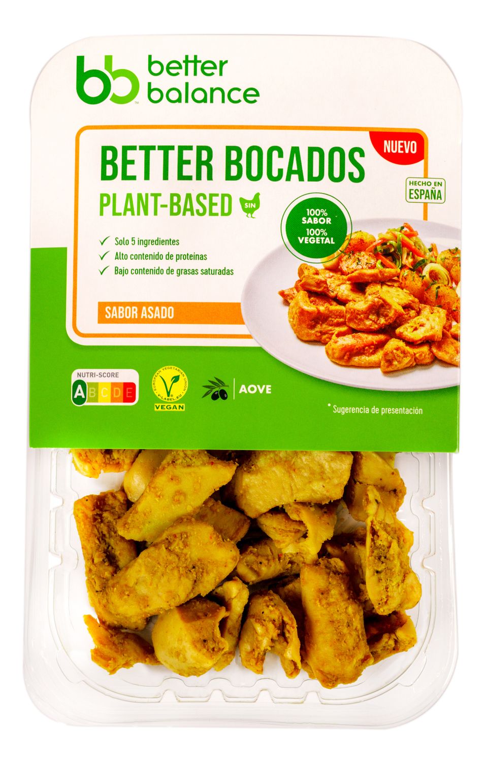 Better bocados  plant-based better balance CAMPOFRIO 160 g.