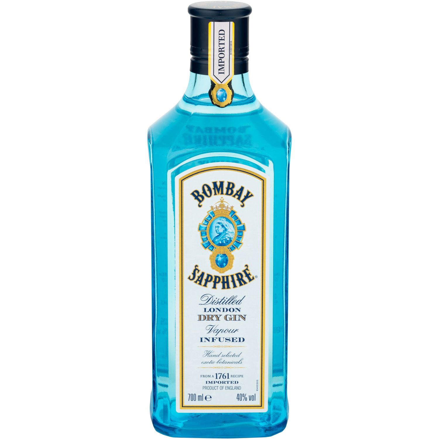 Ginebra blue BOMBAY SAPPHIRE 700 ml.