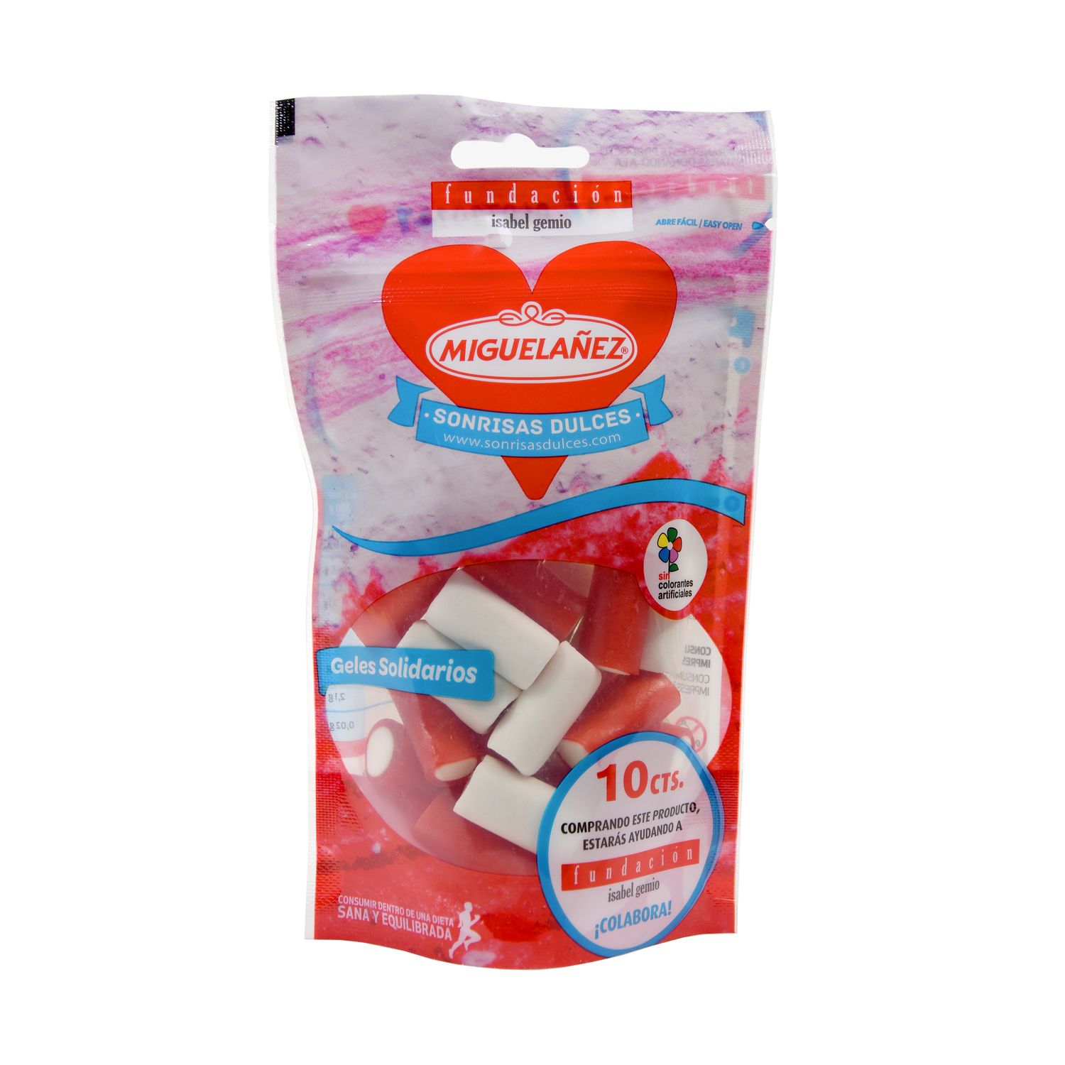 Gominolas mix geles regaliz rojo MIGUELAÑEZ 95 g.
