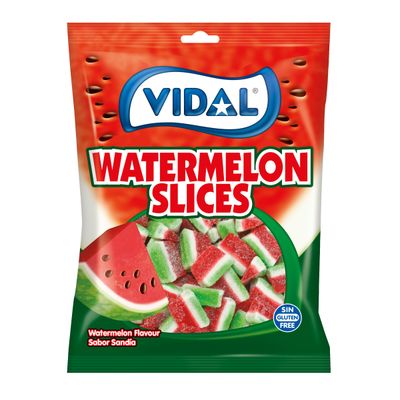 Gominolas watermelon slice sin gluten VIDAL 90 g.