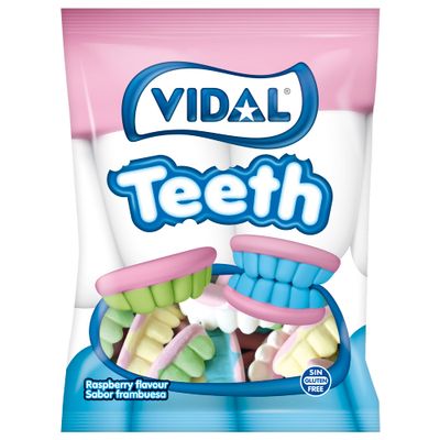 Gominolas dentaduras sin gluten VIDAL 65 g.