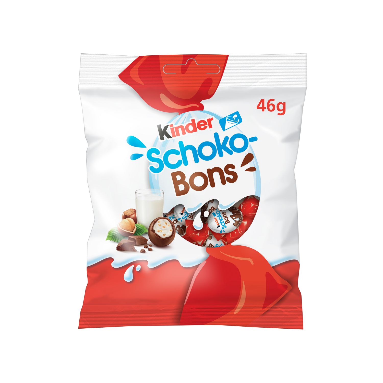 Bombones chocolate KINDER 46 g.