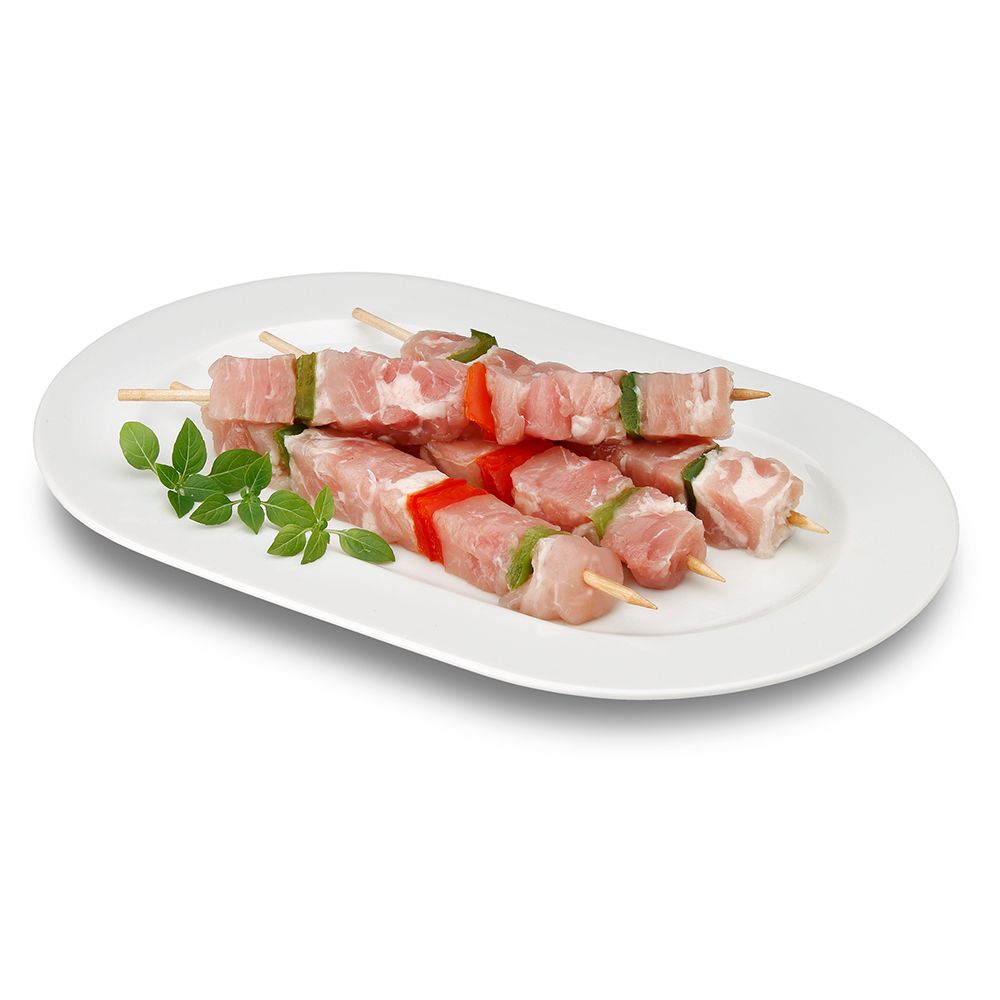 Brochetas de pollo