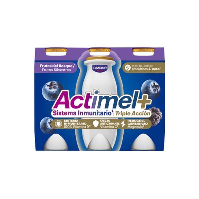 Actimel frutos del bosque DANONE 6 x 100 g.