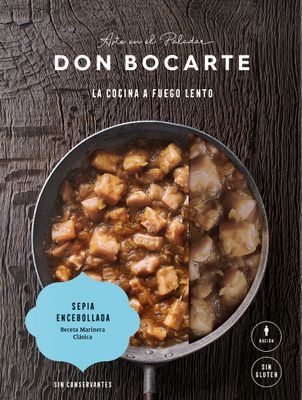 Sepia encebollada receta marinera clásica sin gluten DON BOCARTE 190 g.