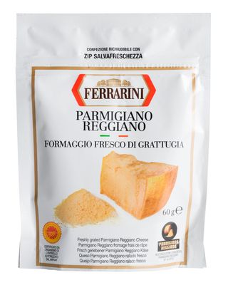 Queso rallado parmegiano reggiano grattugia FERRARINI 60 g.