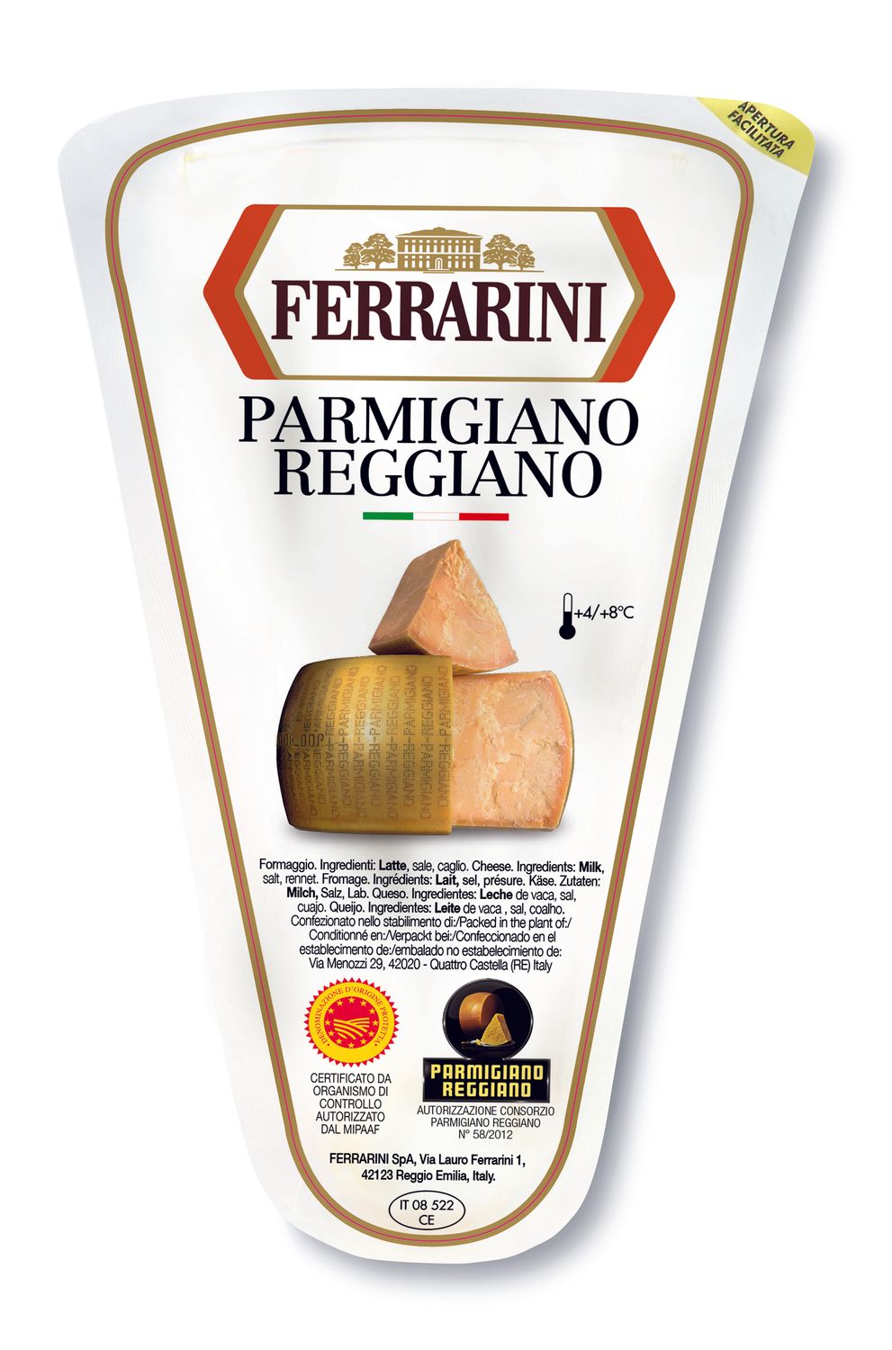 Cuña queso parmigiano reggiano FERRARINI 180 g.