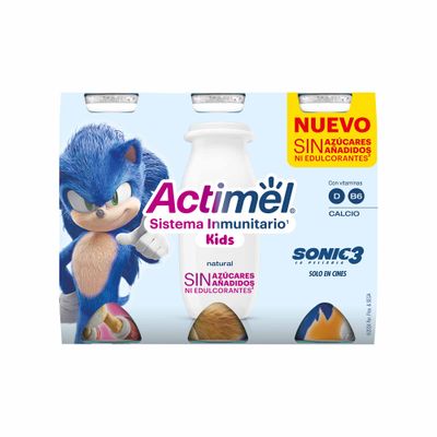 Actimel kids DANONE 6 x 100 g.
