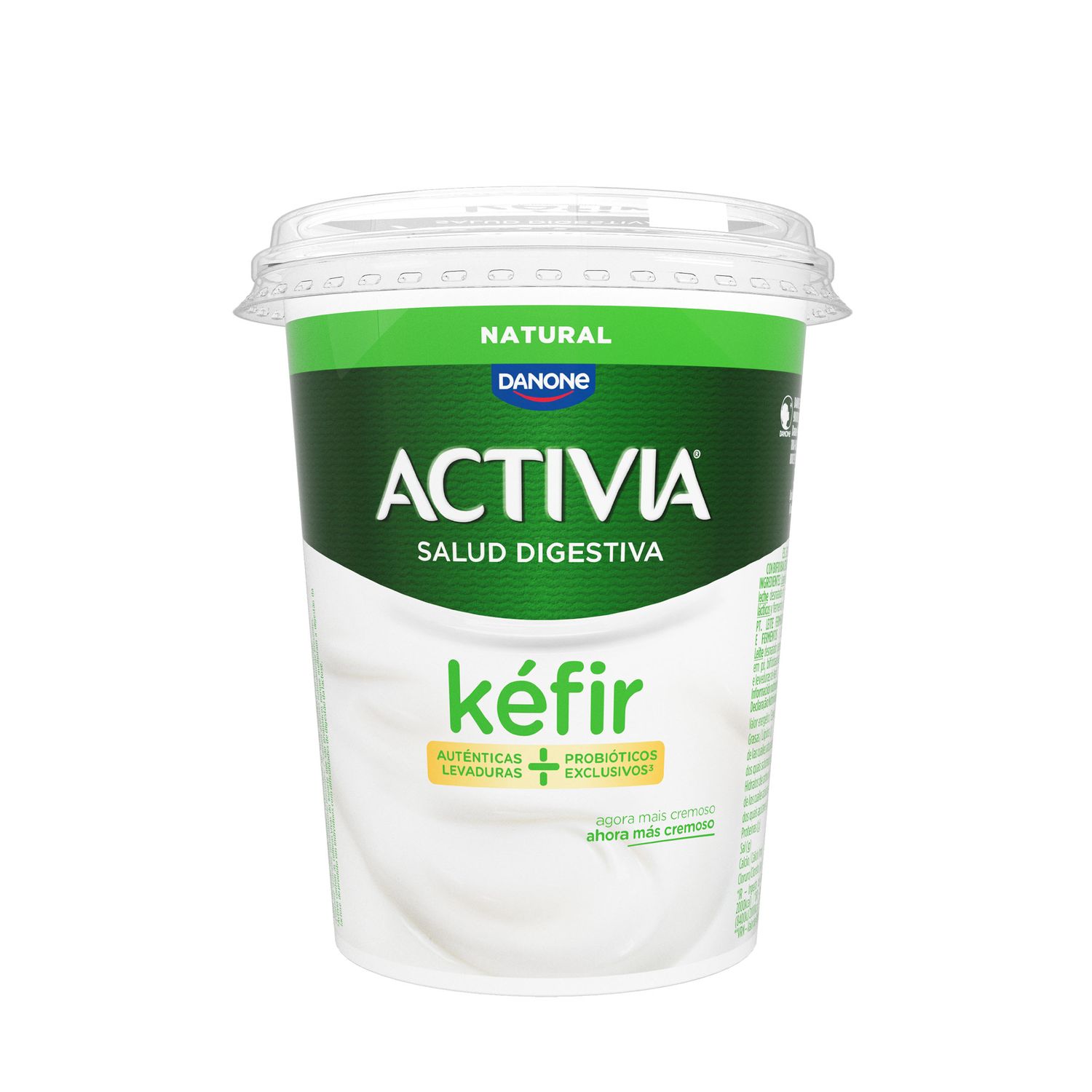 Yogur natural kefir activia DANONE 345 g.
