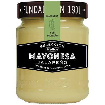 Mayonesa jalapeño HELIOS 200 g.