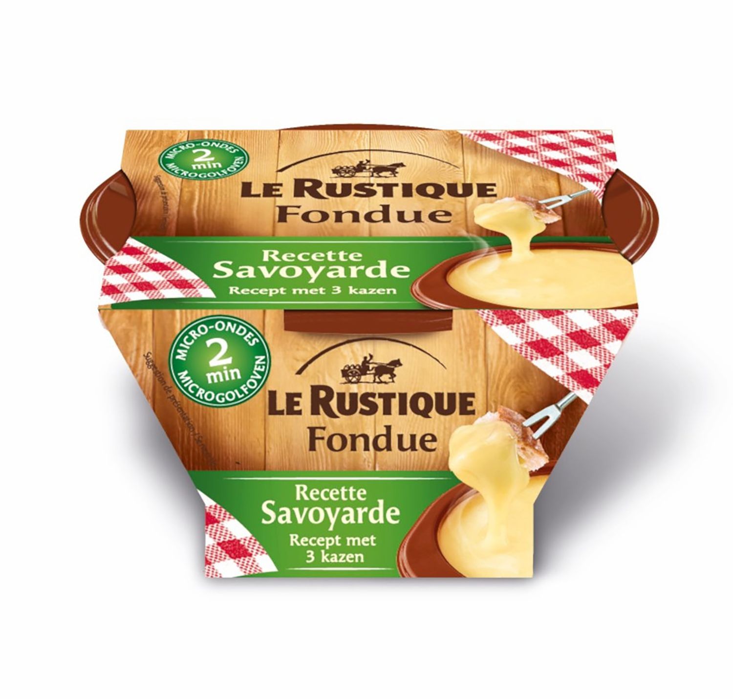 Queso fondue recette Savoyarde LE RUSTIQUE 150 g.