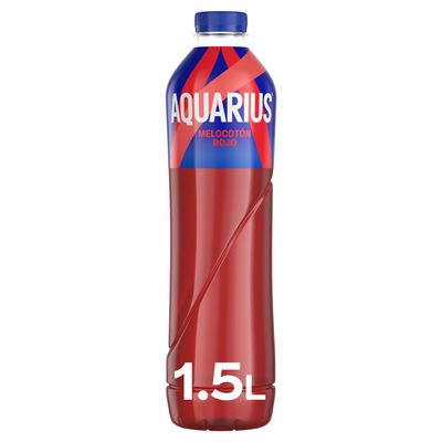 AQUARIUS de melocotón rojo 1.5 Lt.