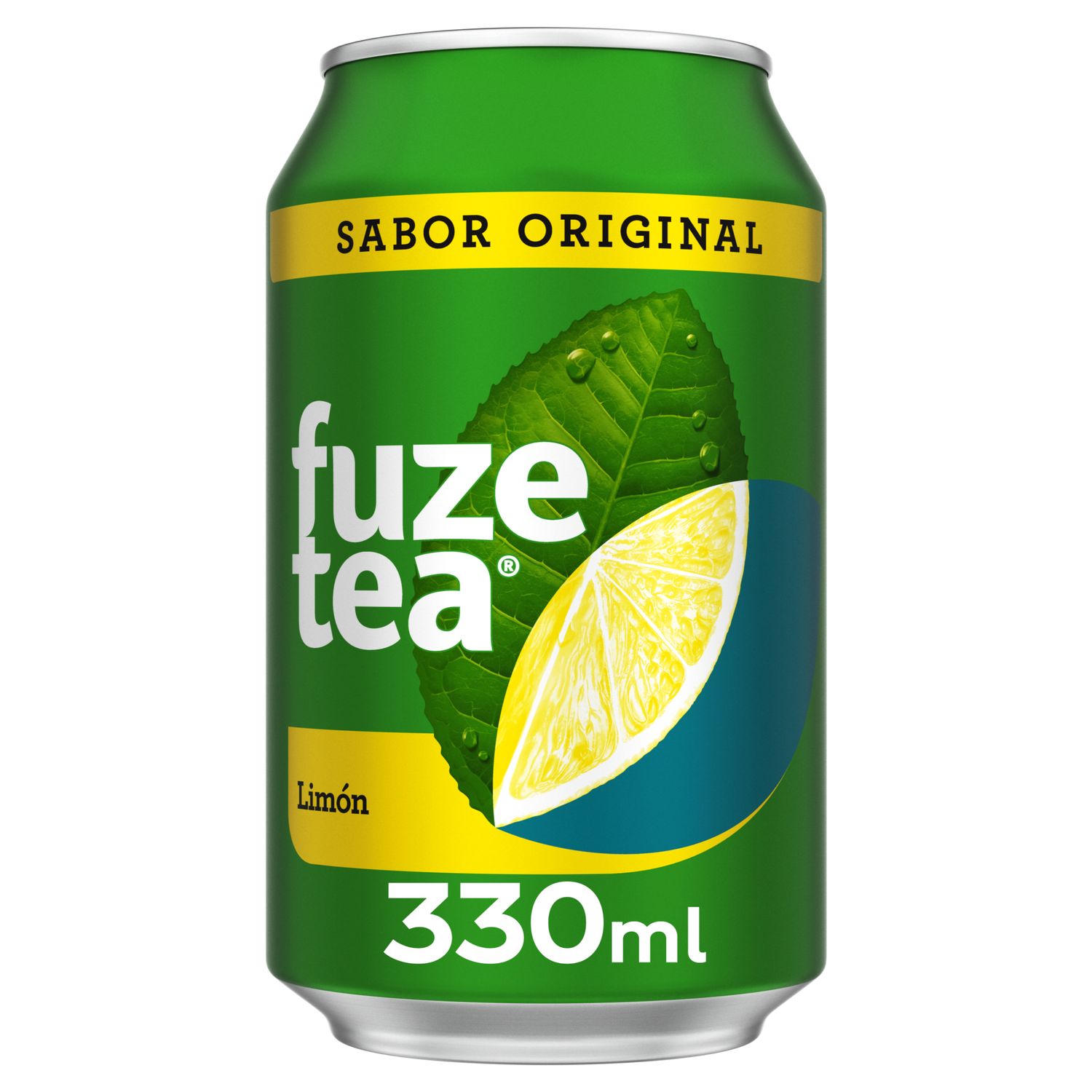 Lata té al limón FUZE TEA 330 ml.
