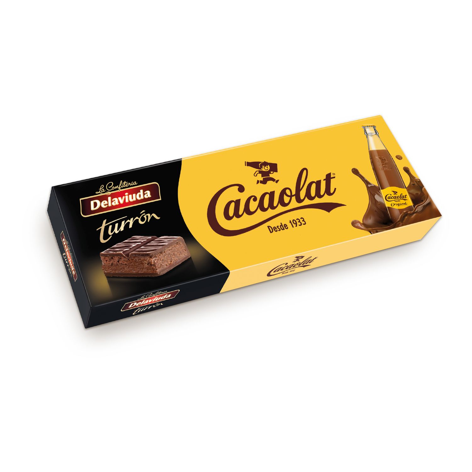 Turrón Cacaolat DELAVIUDA 140 g.