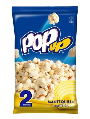 Palomitas sabor mantequilla POP UP 200 g.