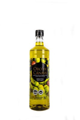 Aceite de oliva virgen extra variedad picual ORO DE CÁNAVA 1 lt.