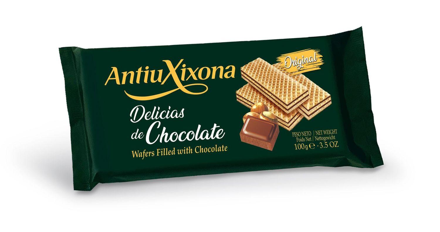 Delicias de chocolate ANTIU XIXONA 100 g.
