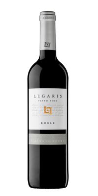 Vino tinto fino roble D.O. Ribera del Duero LEGARIS 75 cl.