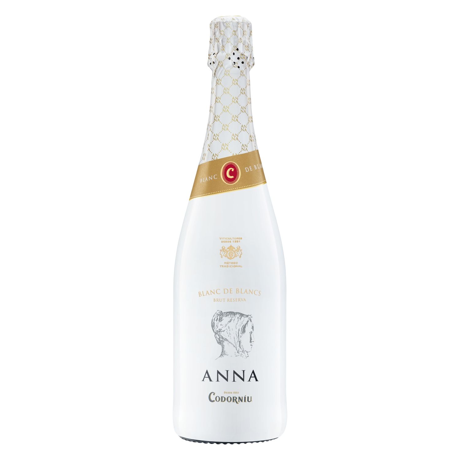Cava brut Blanc de Blanes Anna de CODORNÍU 75 cl.