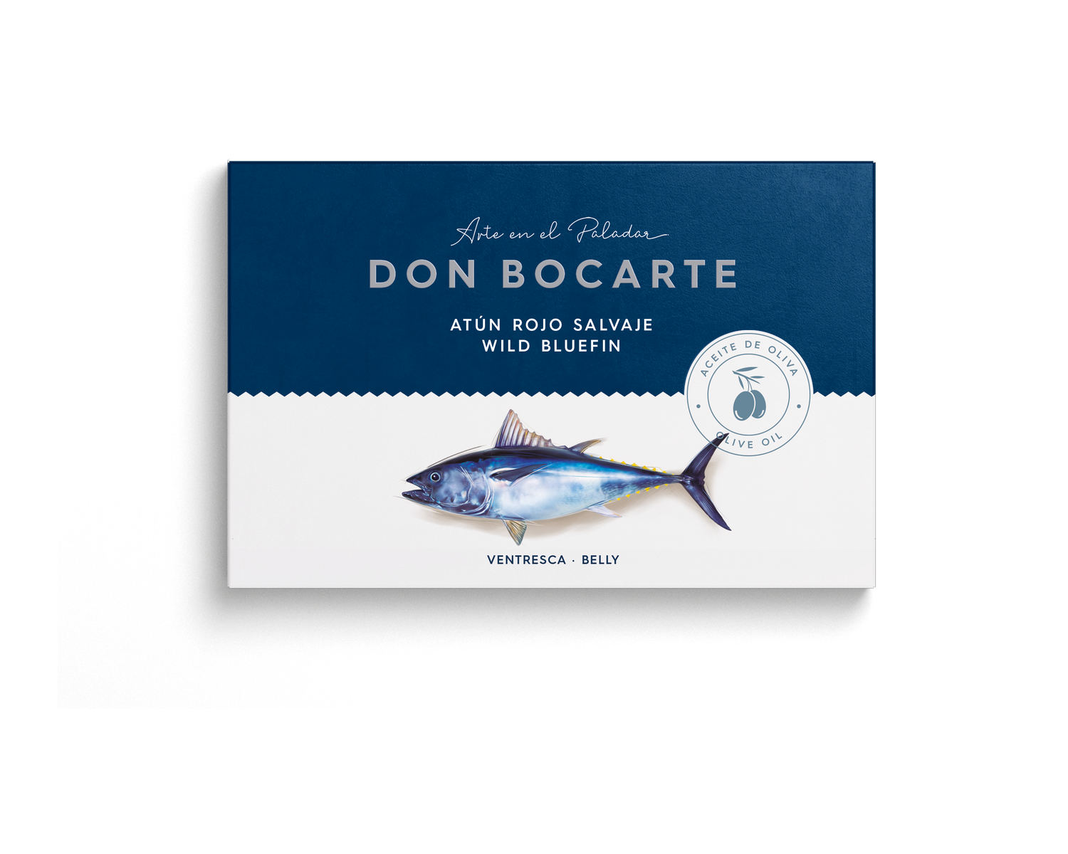 Ventresca de atún rojo salvaje DON BOCARTE 230 g.