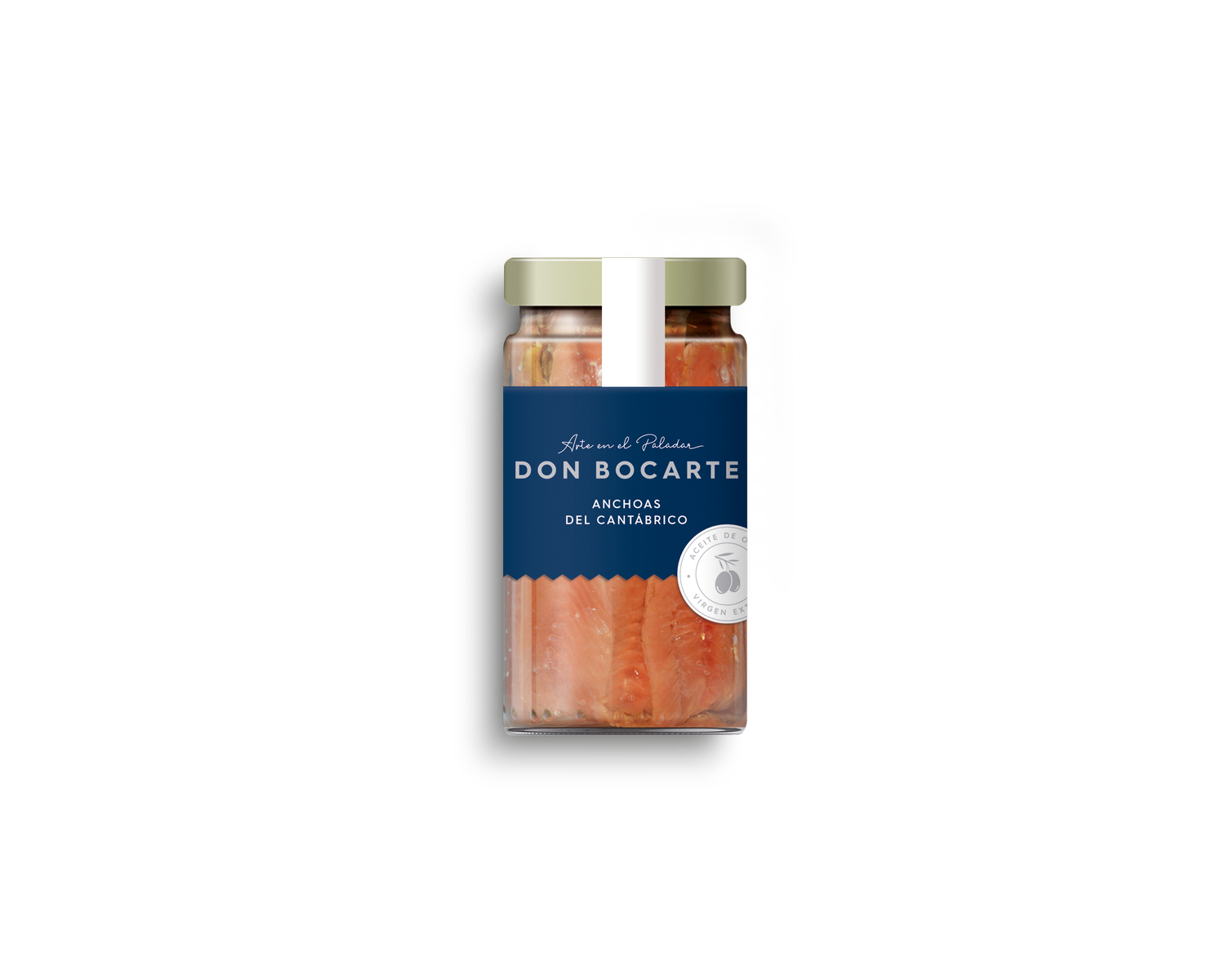 Anchoas del Cantábrico en tarro DON BOCARTE 95 g.