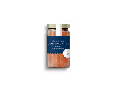 Anchoas del Cantábrico en tarro DON BOCARTE 95 g.