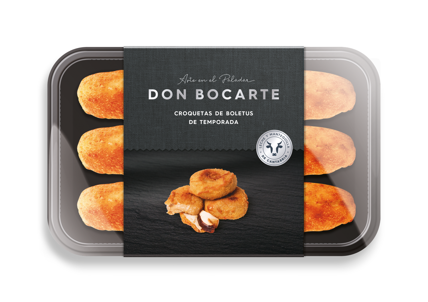 Croquetas de boletus de temporada DON BOCARTE 250 g.