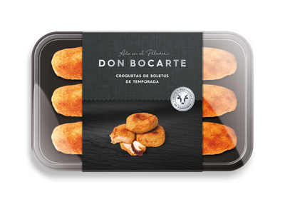 Croquetas de boletus de temporada DON BOCARTE 250 g.