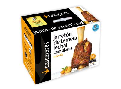 Jarretón de ternera lechal asado CASCAJARES 4/6 raciones
