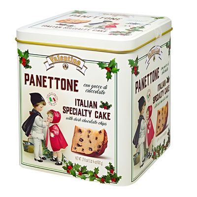 Panettone con pepitas de chocoalte VALENTINO 500 g.