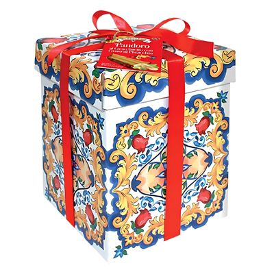 Panettone de cacao con crema de pistacho VALENTINO 1000 g.