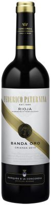 Vino tinto crianza banda de oro D.O. Rioja FEDERICO PATERNINA 750 ml.