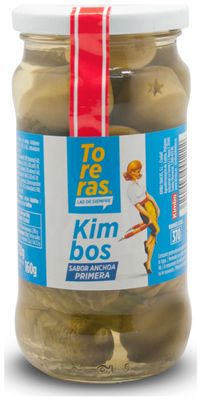Kimbos sabor anchoa TORERAS 345 g.