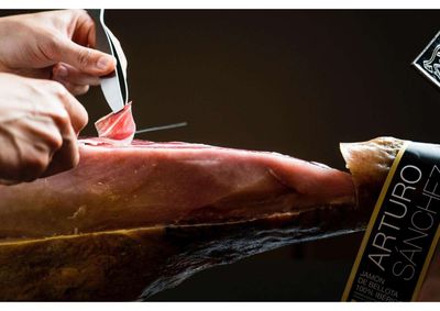 Jamón 100% ibérico de bellota ARTURO SÁNCHEZ al corte