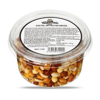 Cocktail de frutos secos LA SANTAMARÍA 175 g.