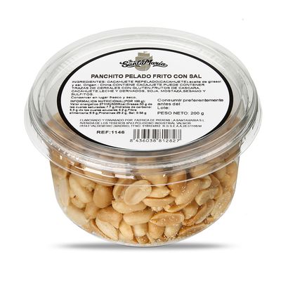 Panchito repelado frito LA SANTAMARÍA 200 g.