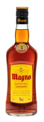 Brandy de Jerez solera reserva MAGNO 70 cl.
